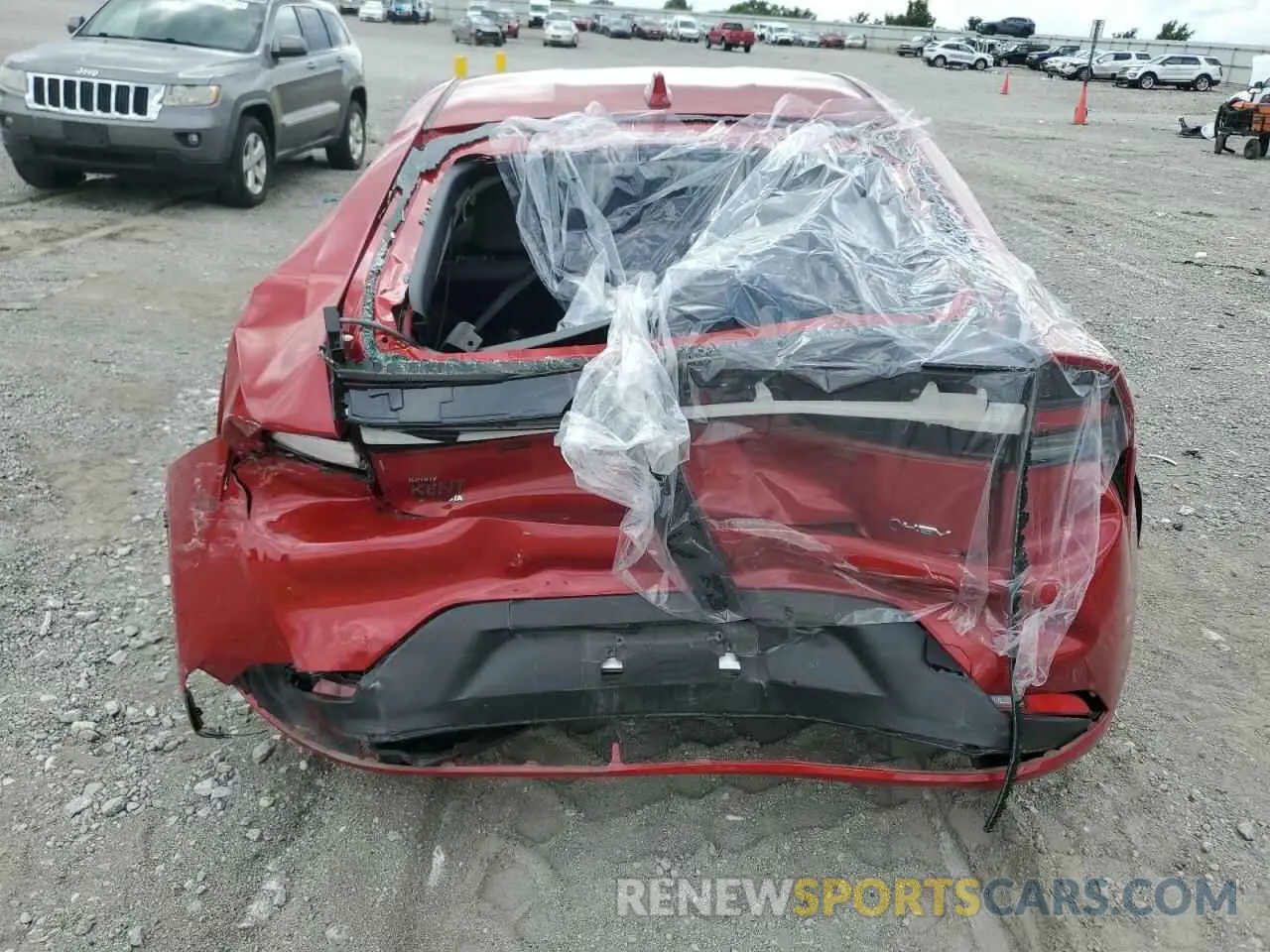 6 Photograph of a damaged car JTDACAAU5P3005545 TOYOTA PRIUS 2023