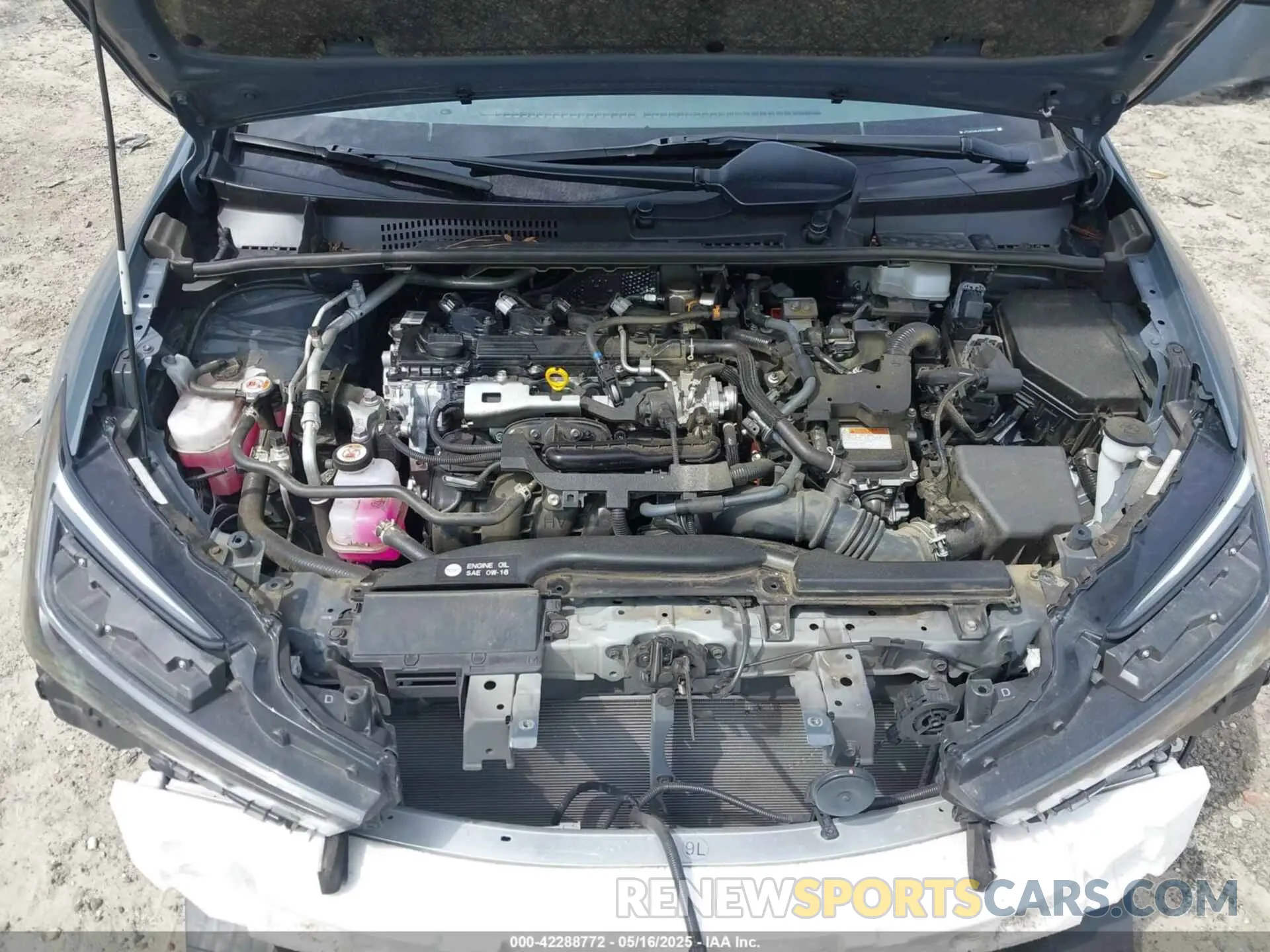 10 Фотография поврежденного автомобиля JTDACAAU5P3008431 TOYOTA PRIUS 2023