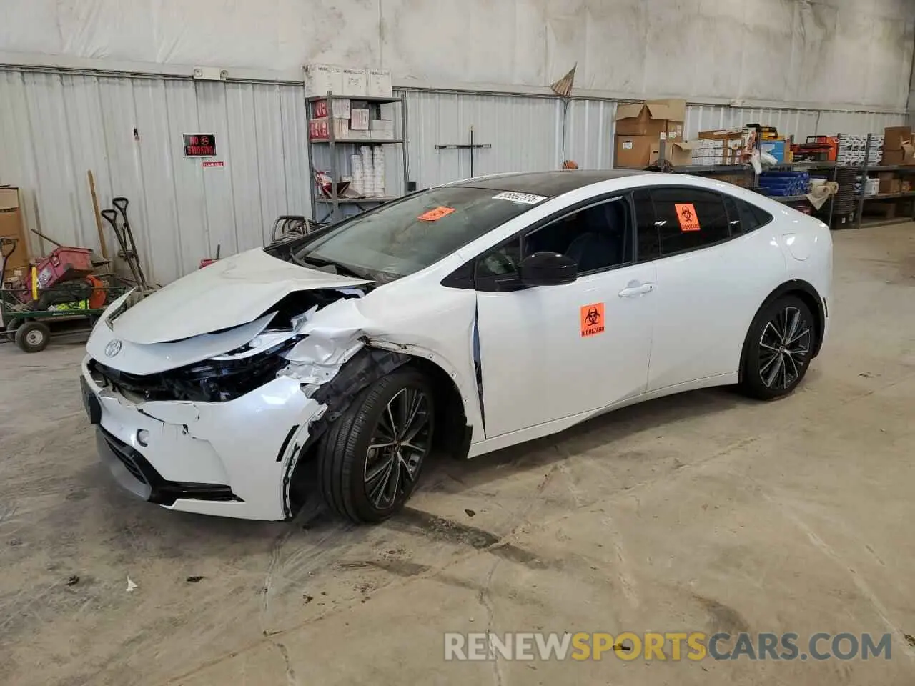 1 Фотография поврежденного автомобиля JTDACAAU5P3011118 TOYOTA PRIUS 2023
