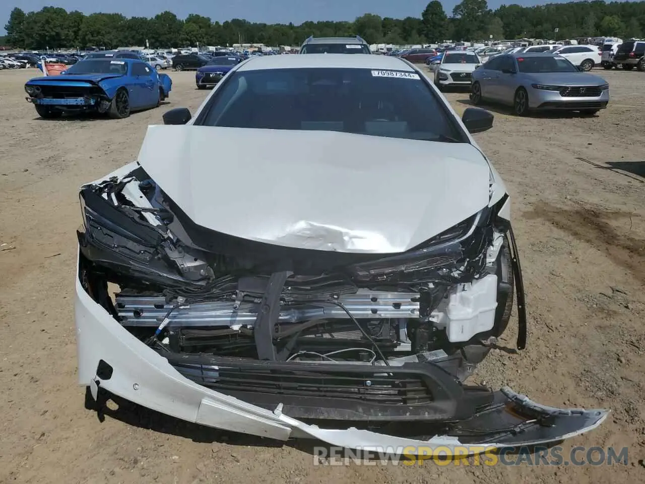 5 Photograph of a damaged car JTDACAAU5P3011765 TOYOTA PRIUS 2023