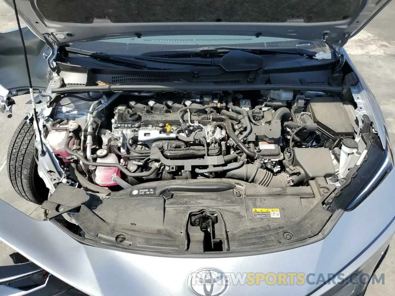 11 Фотография поврежденного автомобиля JTDACAAU5P3014147 TOYOTA PRIUS 2023