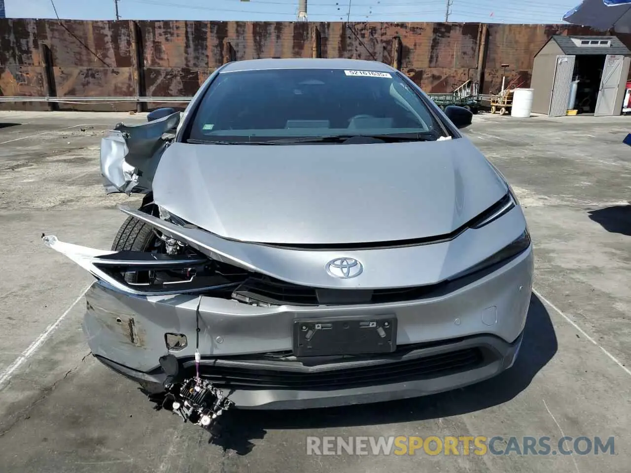 5 Фотография поврежденного автомобиля JTDACAAU5P3014147 TOYOTA PRIUS 2023