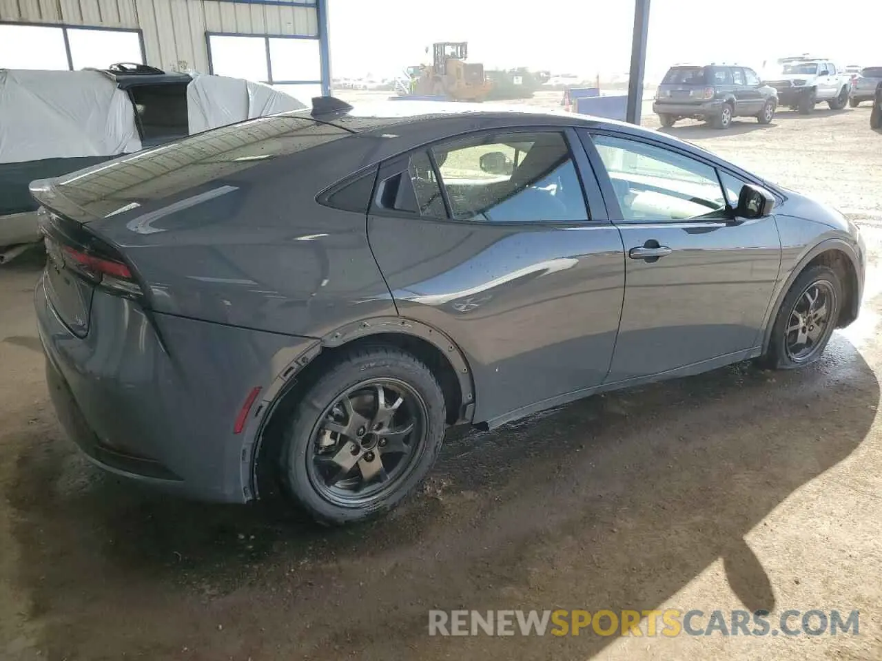 3 Фотография поврежденного автомобиля JTDACAAU6P3004937 TOYOTA PRIUS 2023