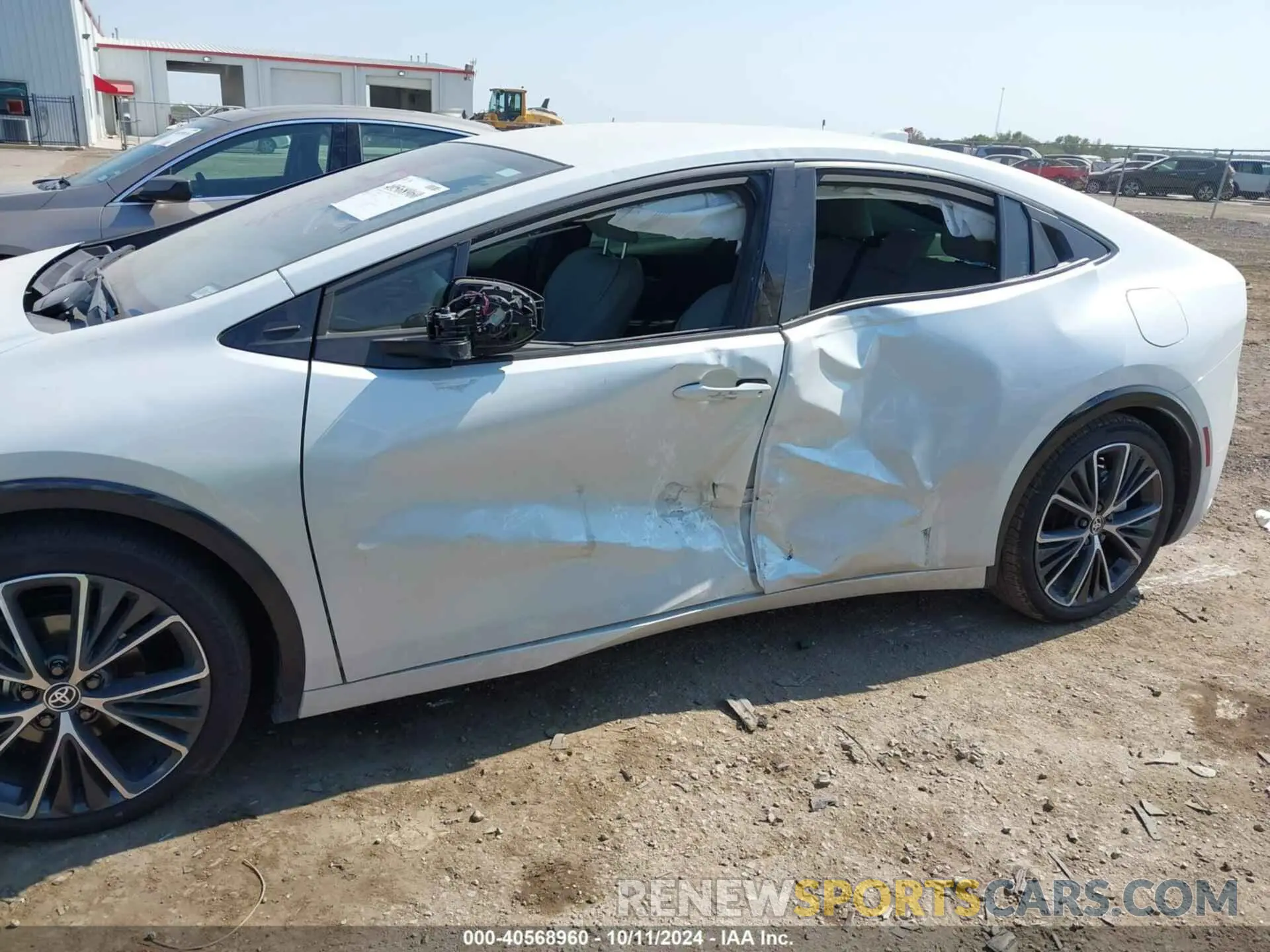 6 Photograph of a damaged car JTDACAAU6P3011869 TOYOTA PRIUS 2023