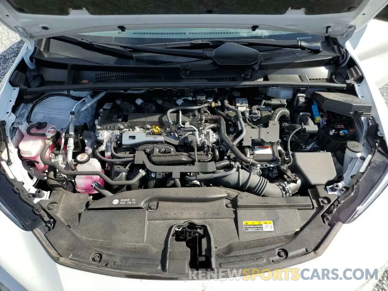 12 Фотография поврежденного автомобиля JTDACAAU7P3013193 TOYOTA PRIUS 2023