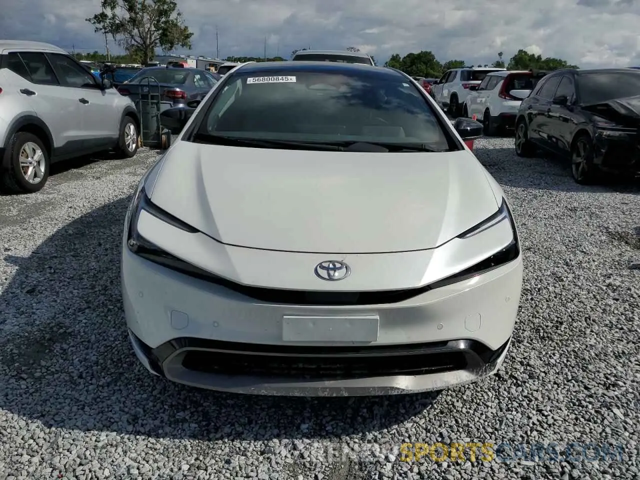 5 Фотография поврежденного автомобиля JTDACAAU7P3013193 TOYOTA PRIUS 2023