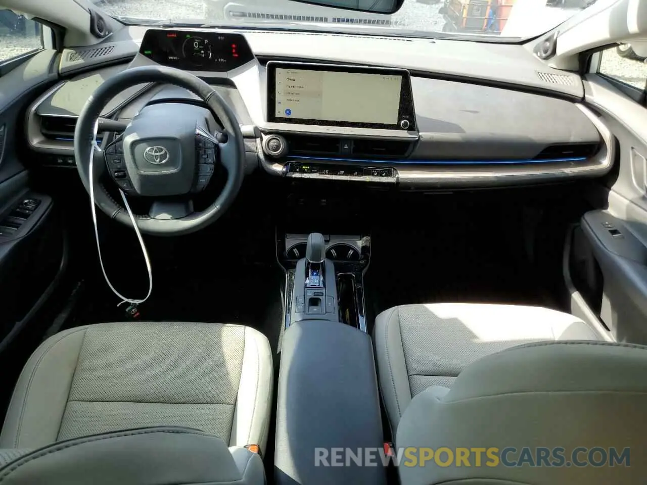 8 Фотография поврежденного автомобиля JTDACAAU7P3013193 TOYOTA PRIUS 2023