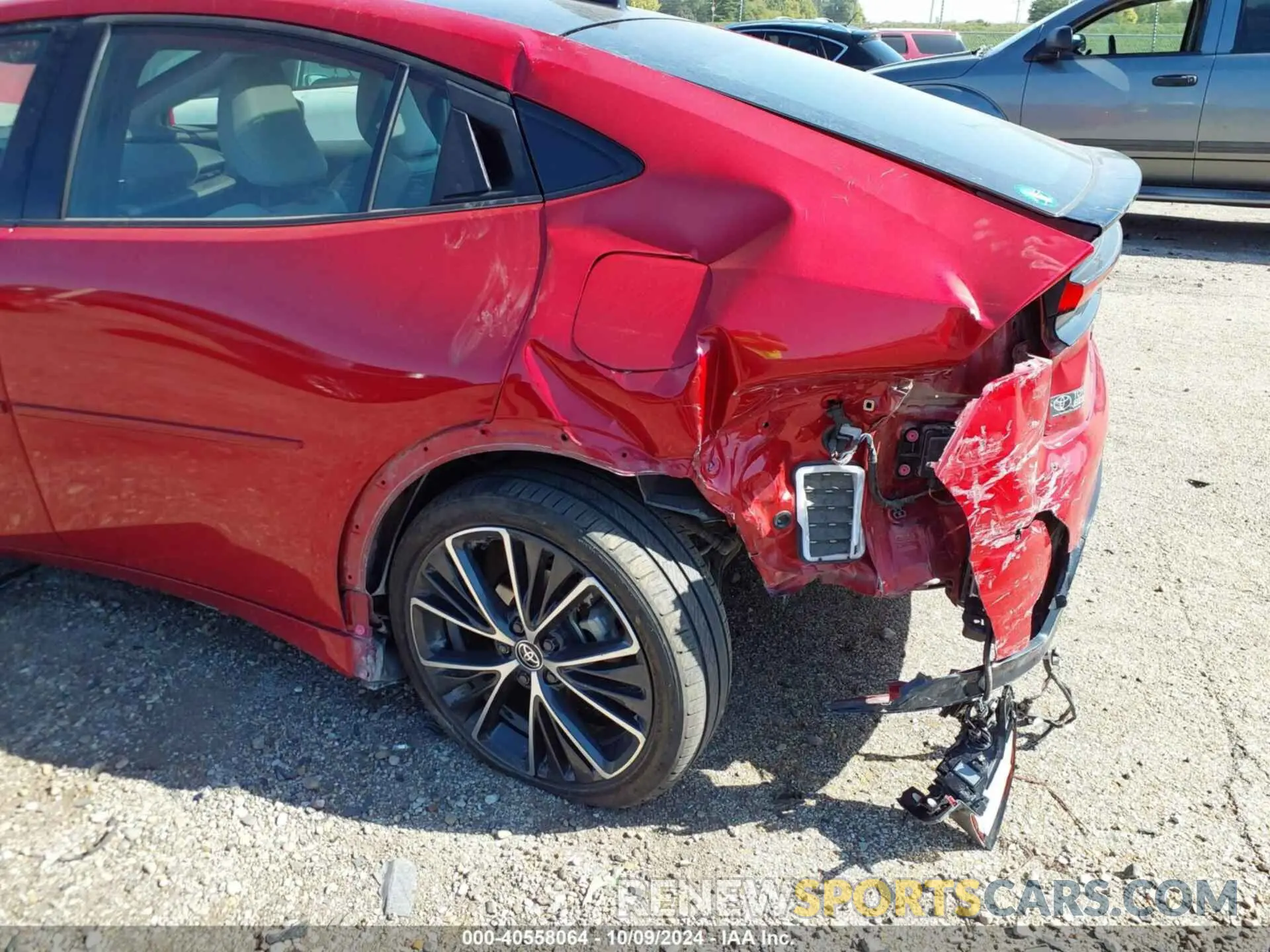 6 Photograph of a damaged car JTDACAAU8P3003708 TOYOTA PRIUS 2023