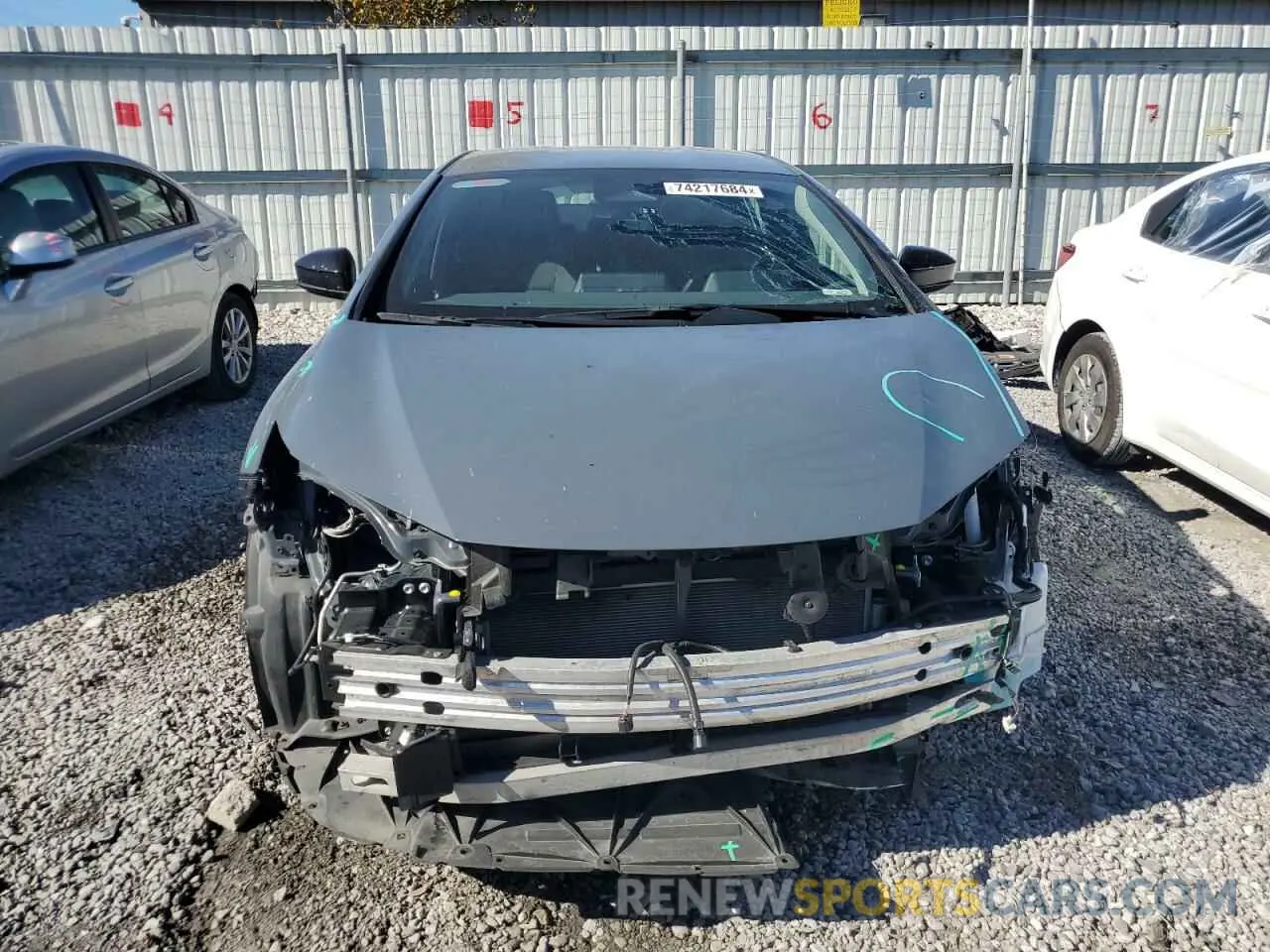 5 Фотография поврежденного автомобиля JTDACAAU8P3006799 TOYOTA PRIUS 2023