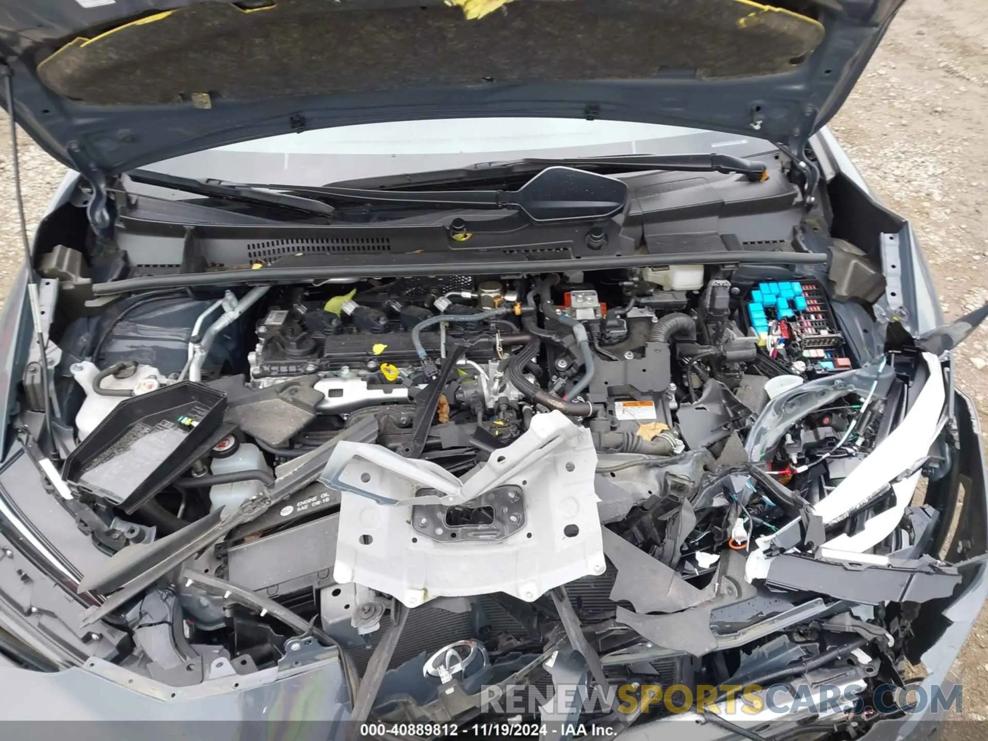 10 Photograph of a damaged car JTDACAAU8P3008326 TOYOTA PRIUS 2023