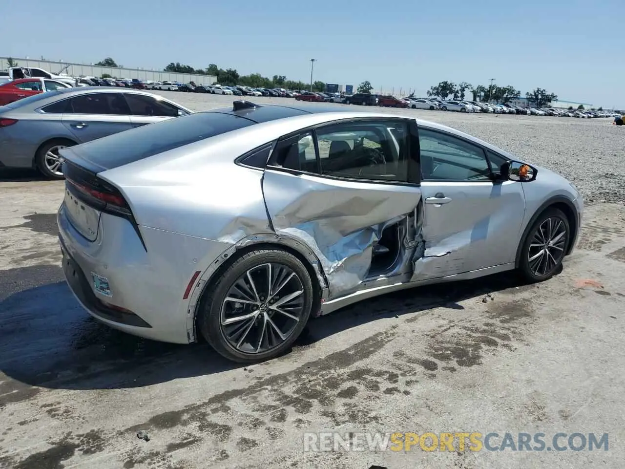 3 Photograph of a damaged car JTDACAAU8P3008794 TOYOTA PRIUS 2023