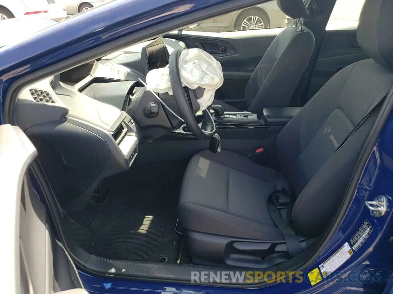7 Photograph of a damaged car JTDACAAUXP3002589 TOYOTA PRIUS 2023