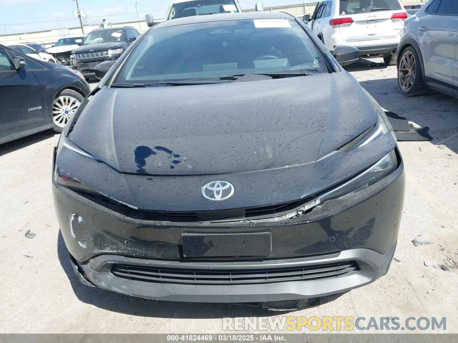 12 Photograph of a damaged car JTDACAAUXP3008201 TOYOTA PRIUS 2023