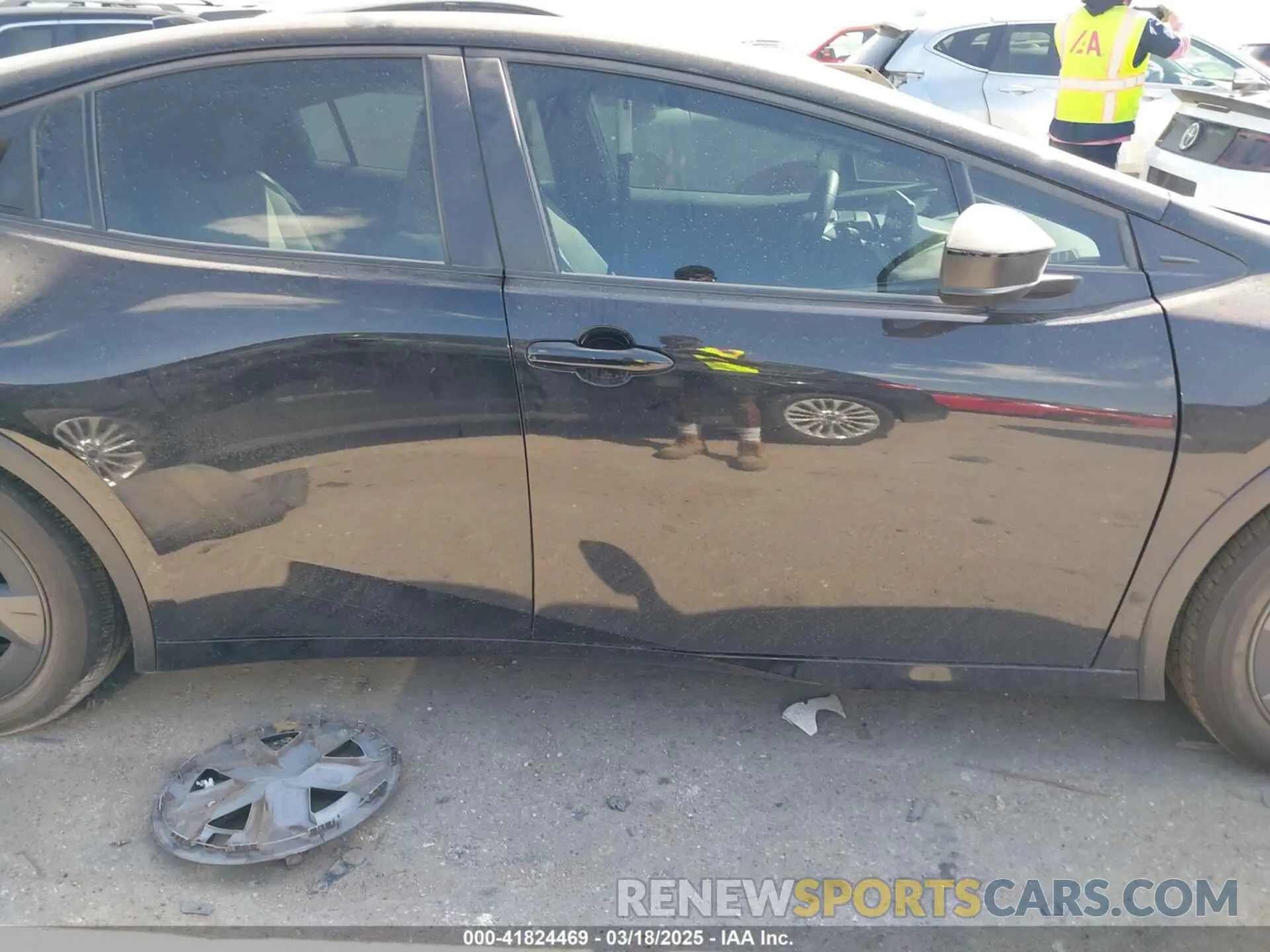 13 Photograph of a damaged car JTDACAAUXP3008201 TOYOTA PRIUS 2023