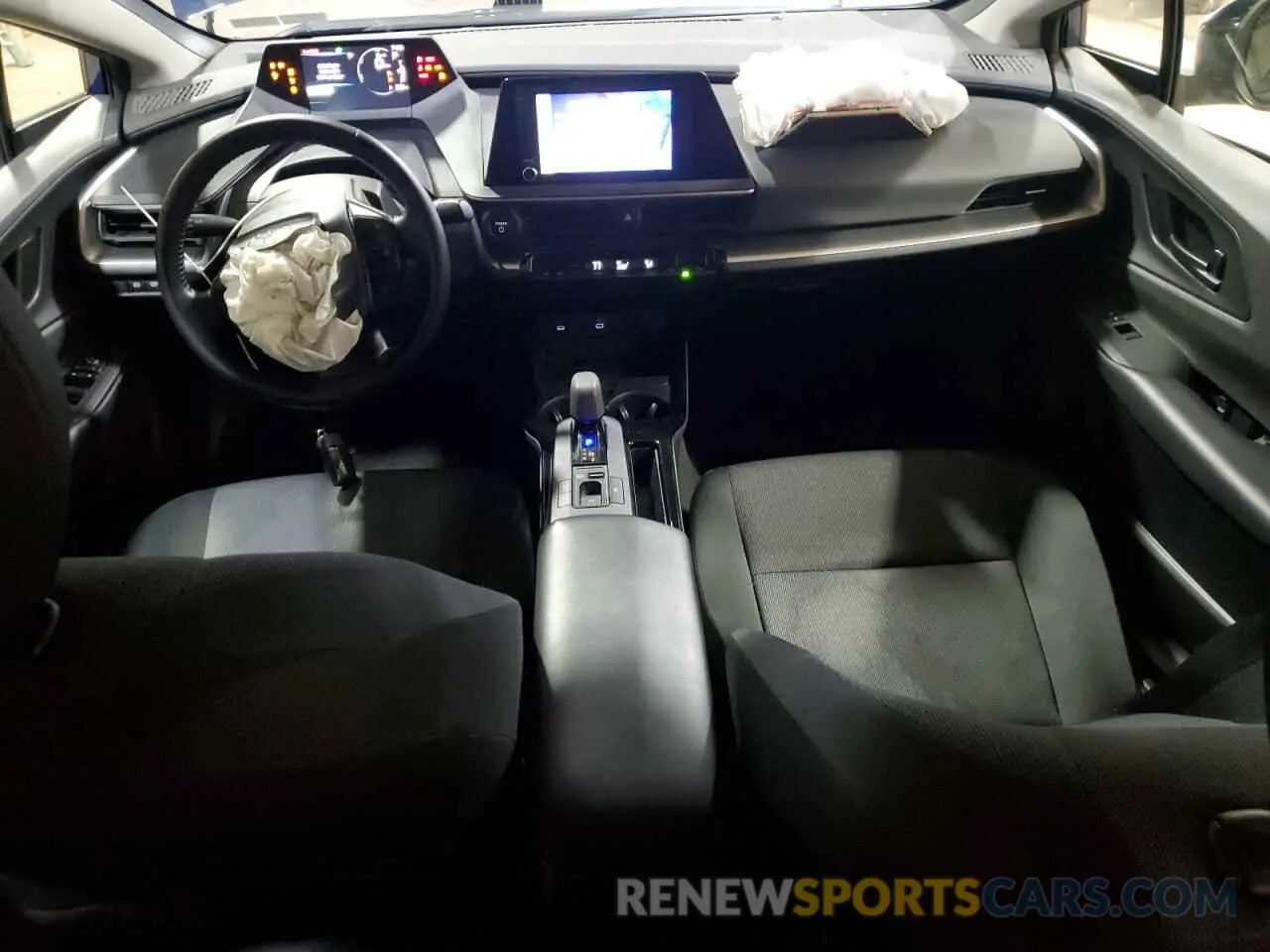 8 Фотография поврежденного автомобиля JTDACAAUXP3010661 TOYOTA PRIUS 2023