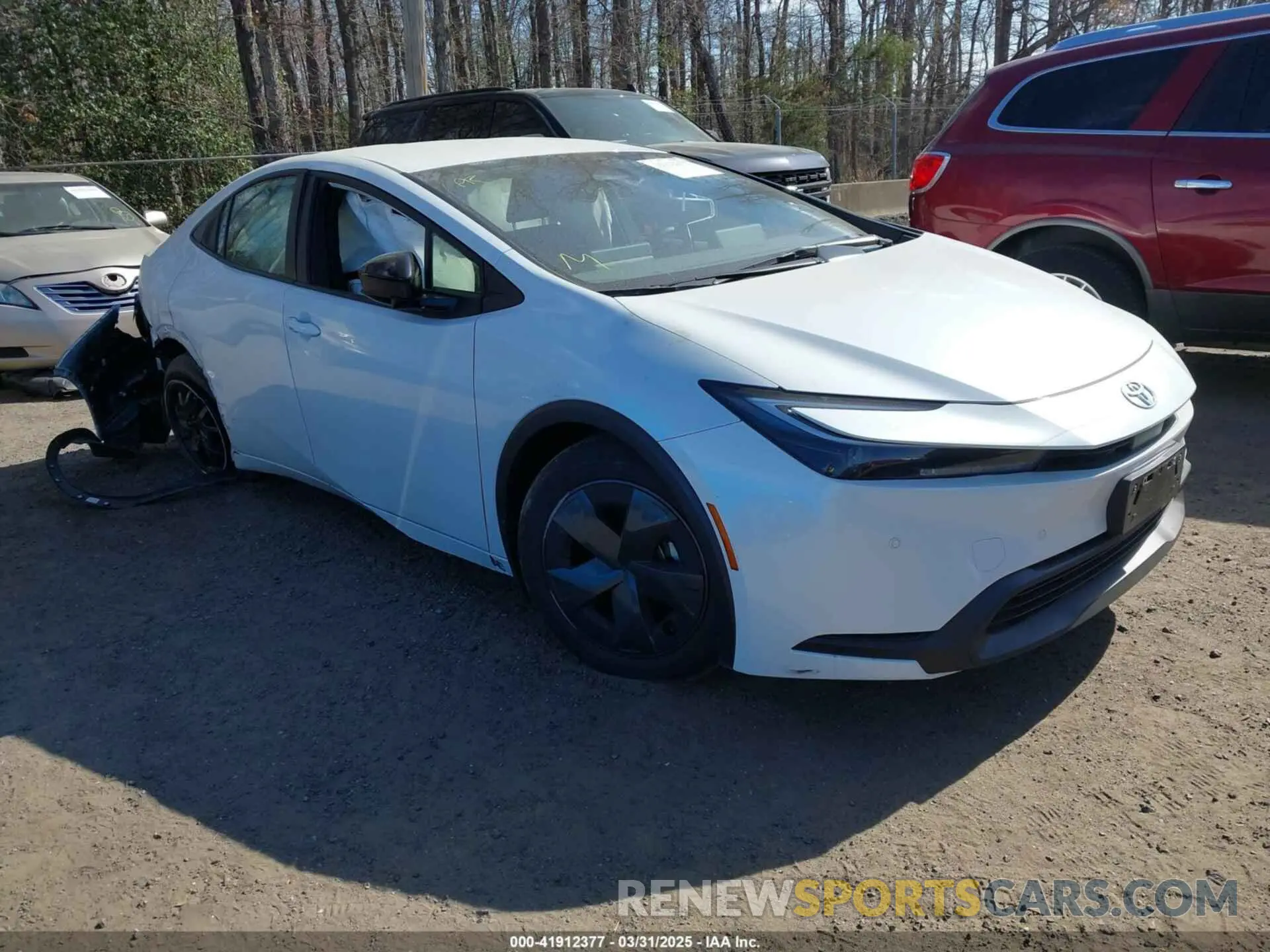 1 Фотография поврежденного автомобиля JTDACAAUXP3010983 TOYOTA PRIUS 2023