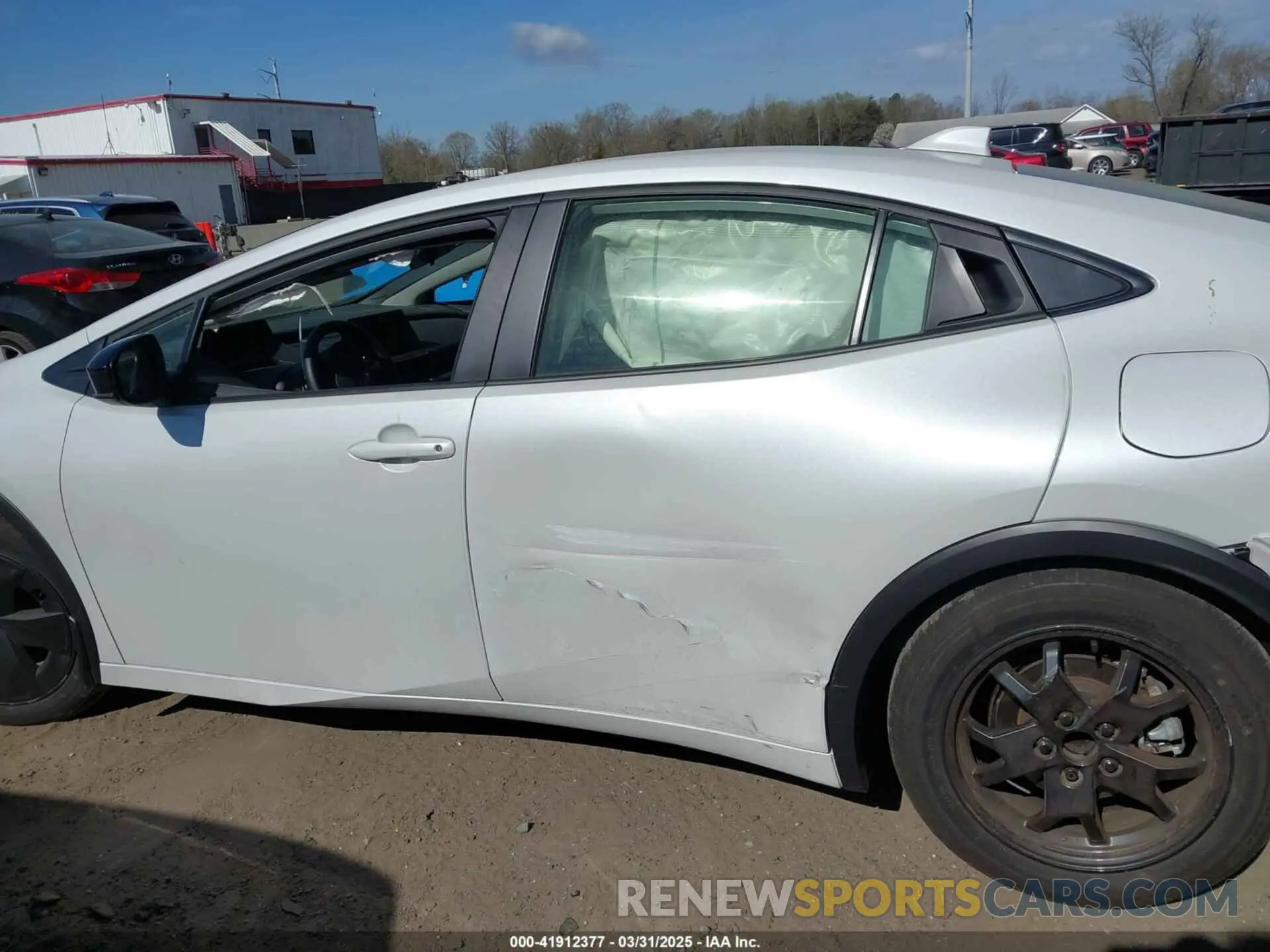 14 Фотография поврежденного автомобиля JTDACAAUXP3010983 TOYOTA PRIUS 2023