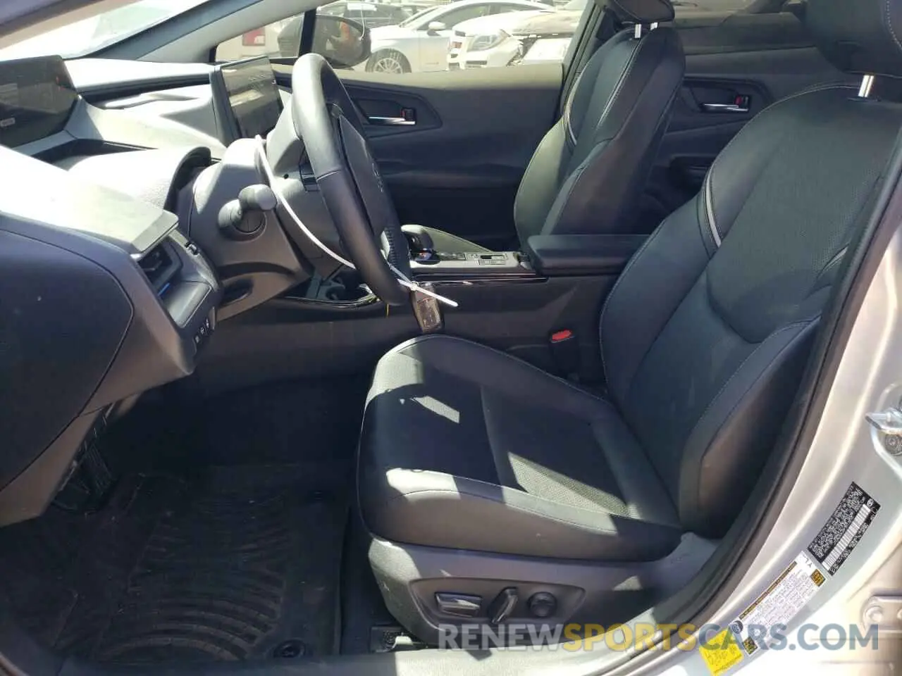 7 Photograph of a damaged car JTDACAAUXP3013270 TOYOTA PRIUS 2023