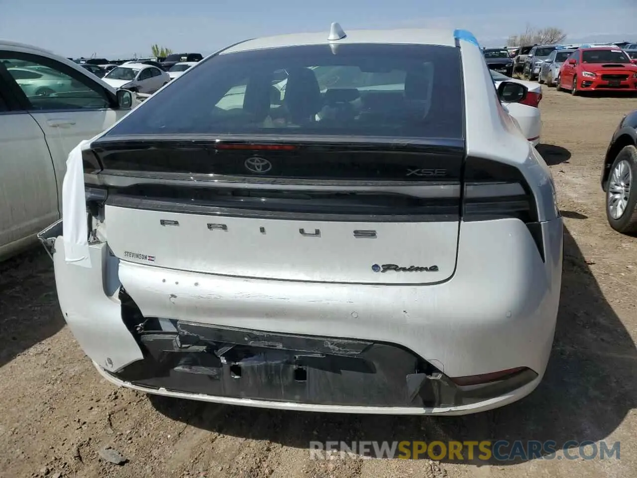 6 Photograph of a damaged car JTDACACU6P3006846 TOYOTA PRIUS 2023