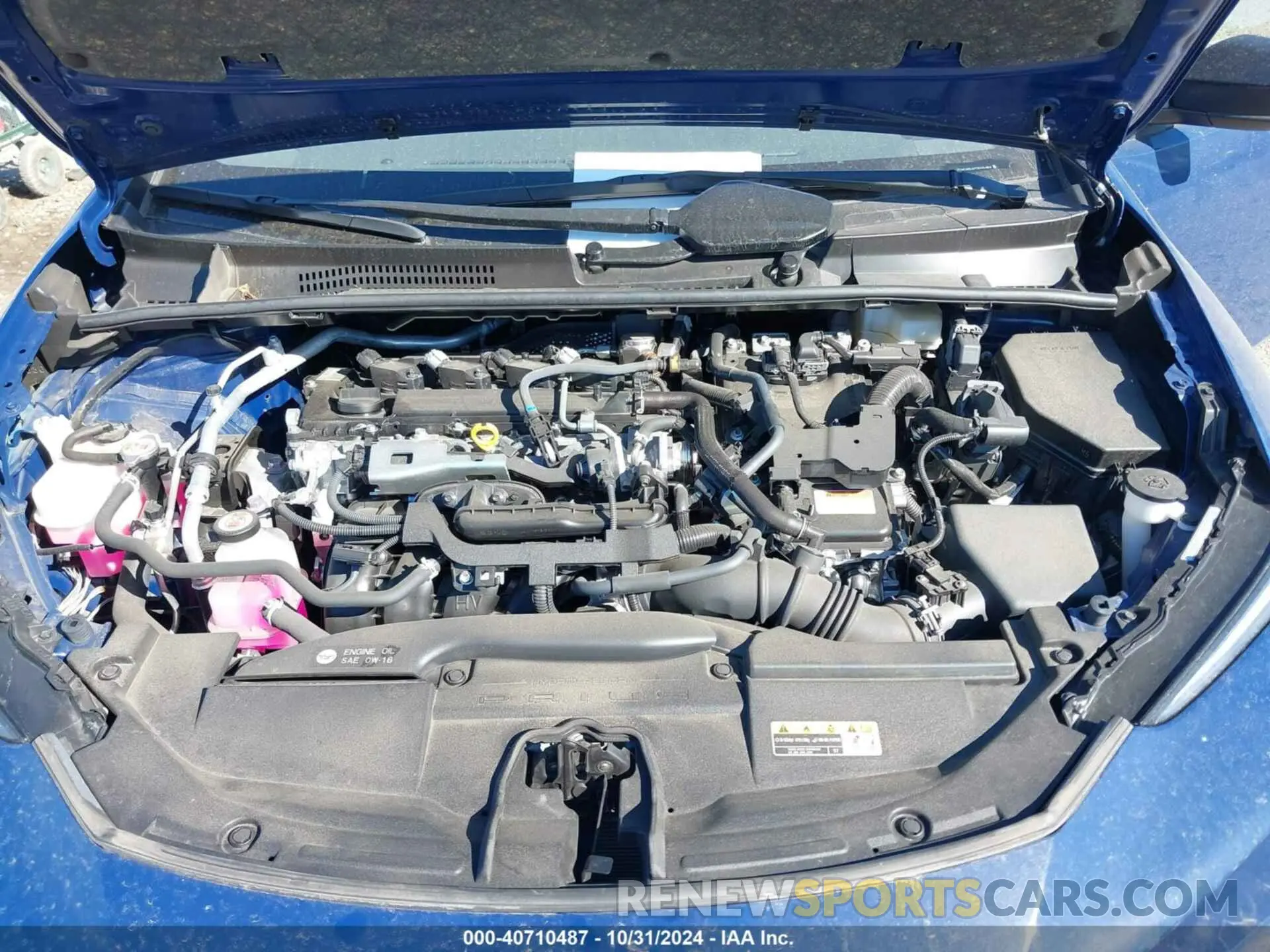 10 Фотография поврежденного автомобиля JTDADABU6P3005484 TOYOTA PRIUS 2023