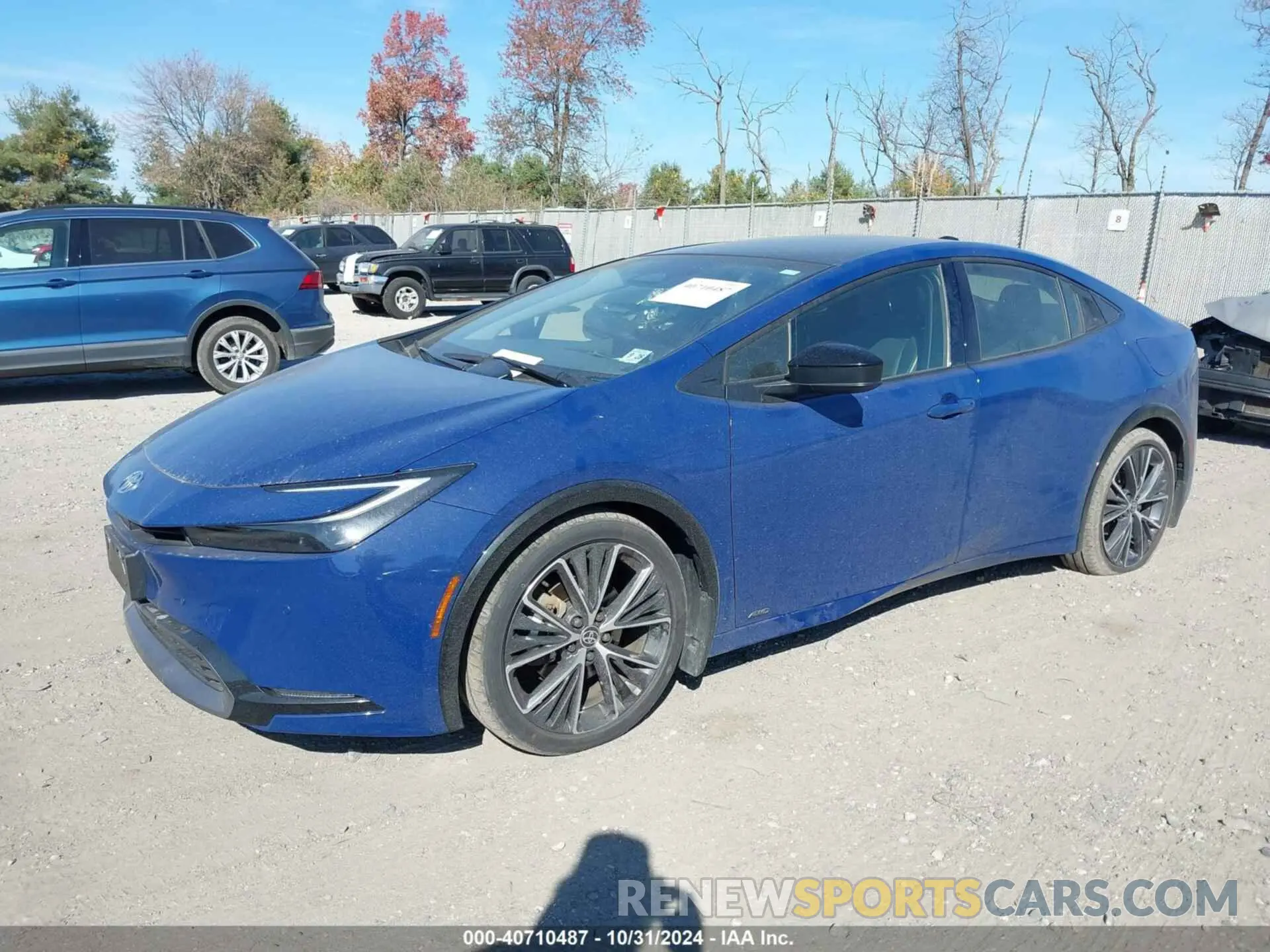 2 Фотография поврежденного автомобиля JTDADABU6P3005484 TOYOTA PRIUS 2023