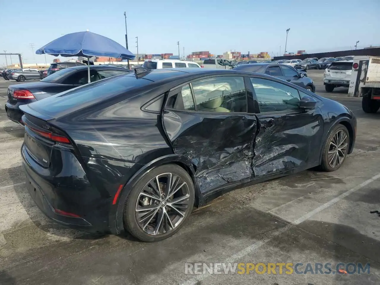 3 Photograph of a damaged car JTDADABU8P3000349 TOYOTA PRIUS 2023