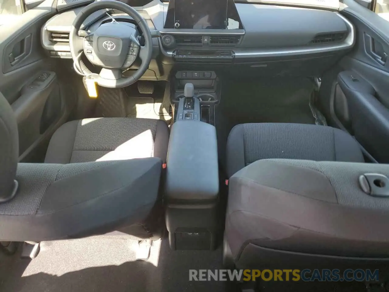 8 Фотография поврежденного автомобиля JTDADABU8P3007236 TOYOTA PRIUS 2023
