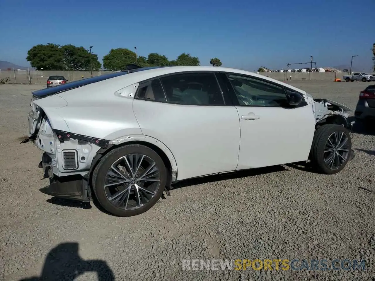 3 Photograph of a damaged car JTDACAAU0R3017203 TOYOTA PRIUS 2024