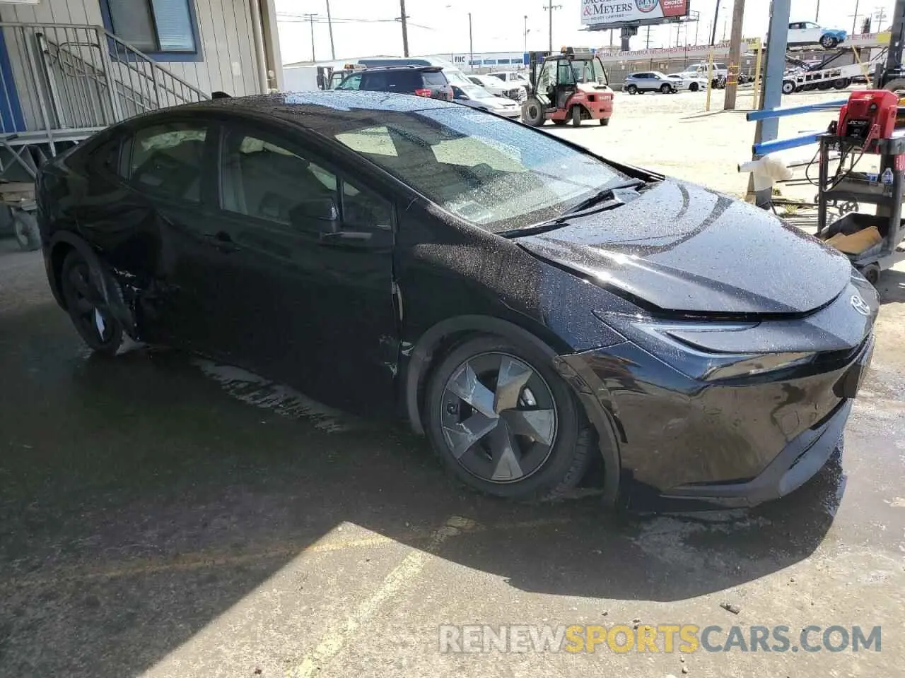 4 Photograph of a damaged car JTDACAAU0R3017895 TOYOTA PRIUS 2024