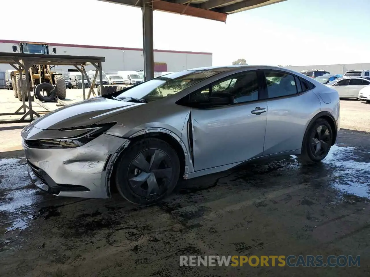 1 Photograph of a damaged car JTDACAAU0R3022627 TOYOTA PRIUS 2024