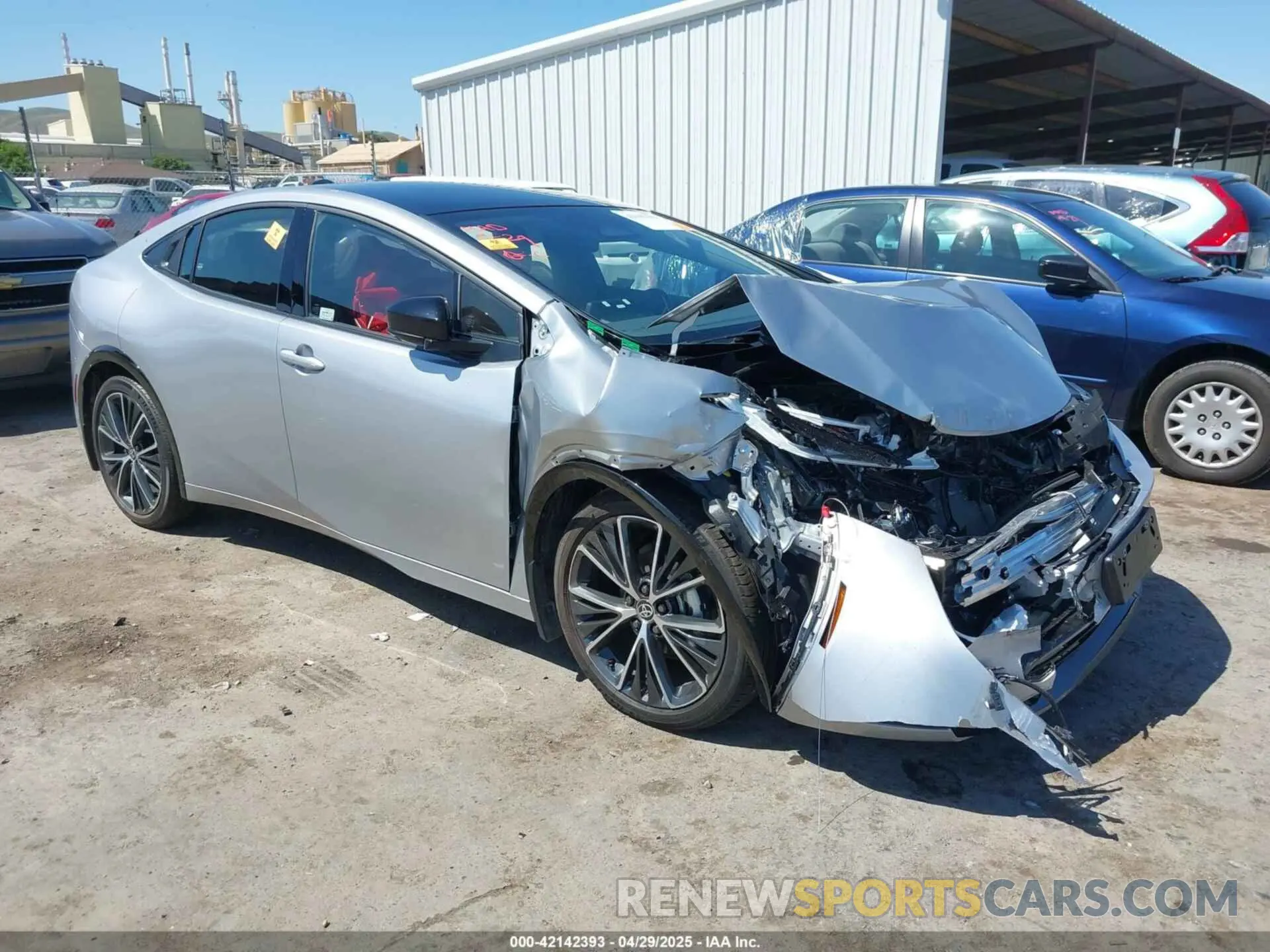1 Photograph of a damaged car JTDACAAU0R3043770 TOYOTA PRIUS 2024