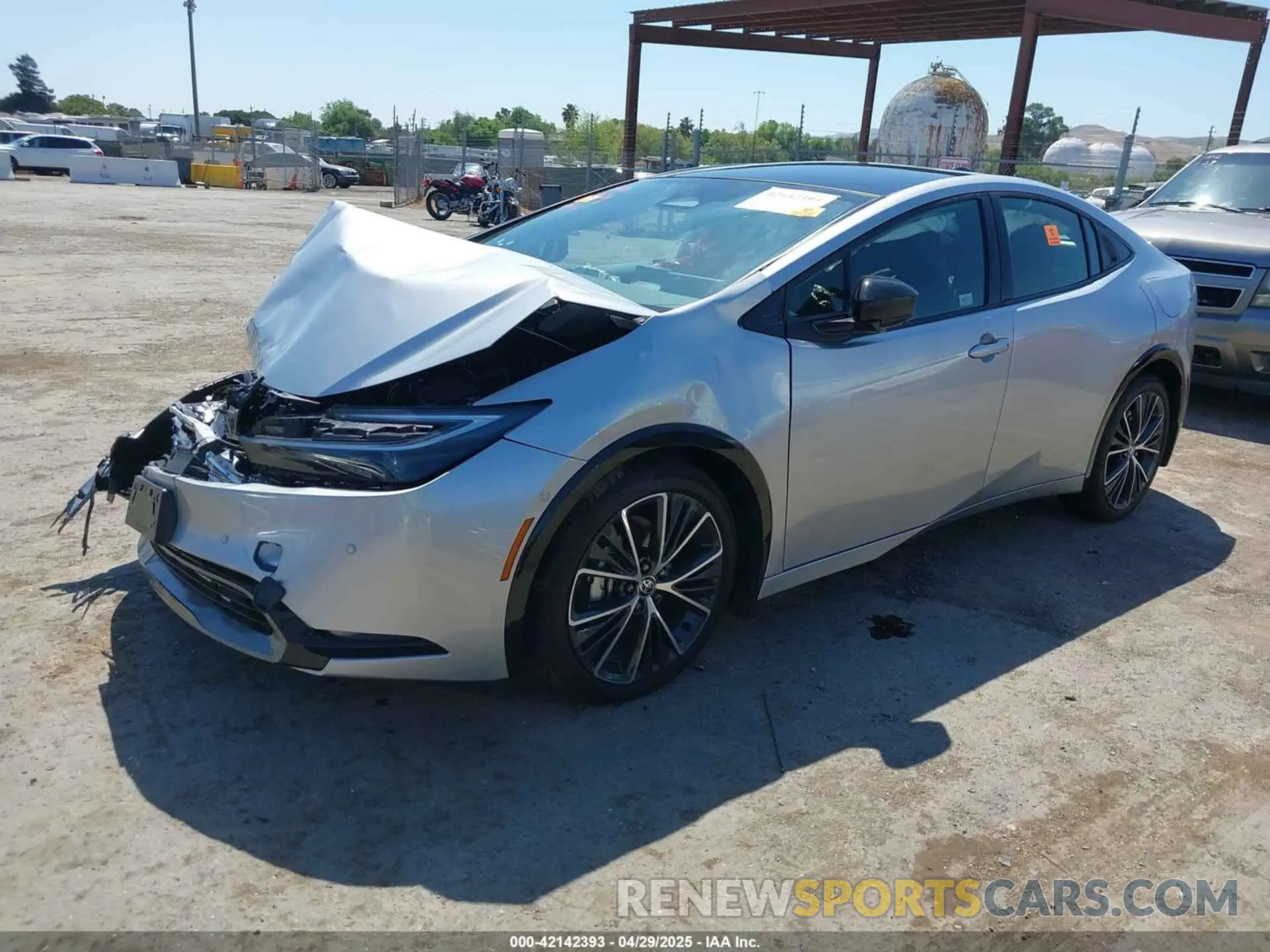 2 Photograph of a damaged car JTDACAAU0R3043770 TOYOTA PRIUS 2024