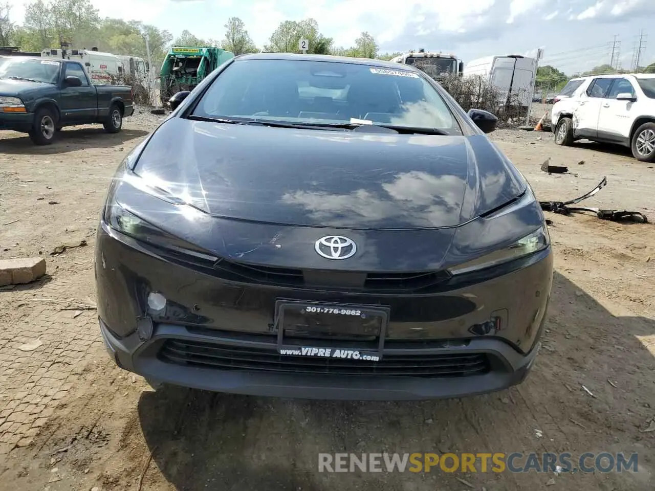 5 Фотография поврежденного автомобиля JTDACAAU1R3047729 TOYOTA PRIUS 2024