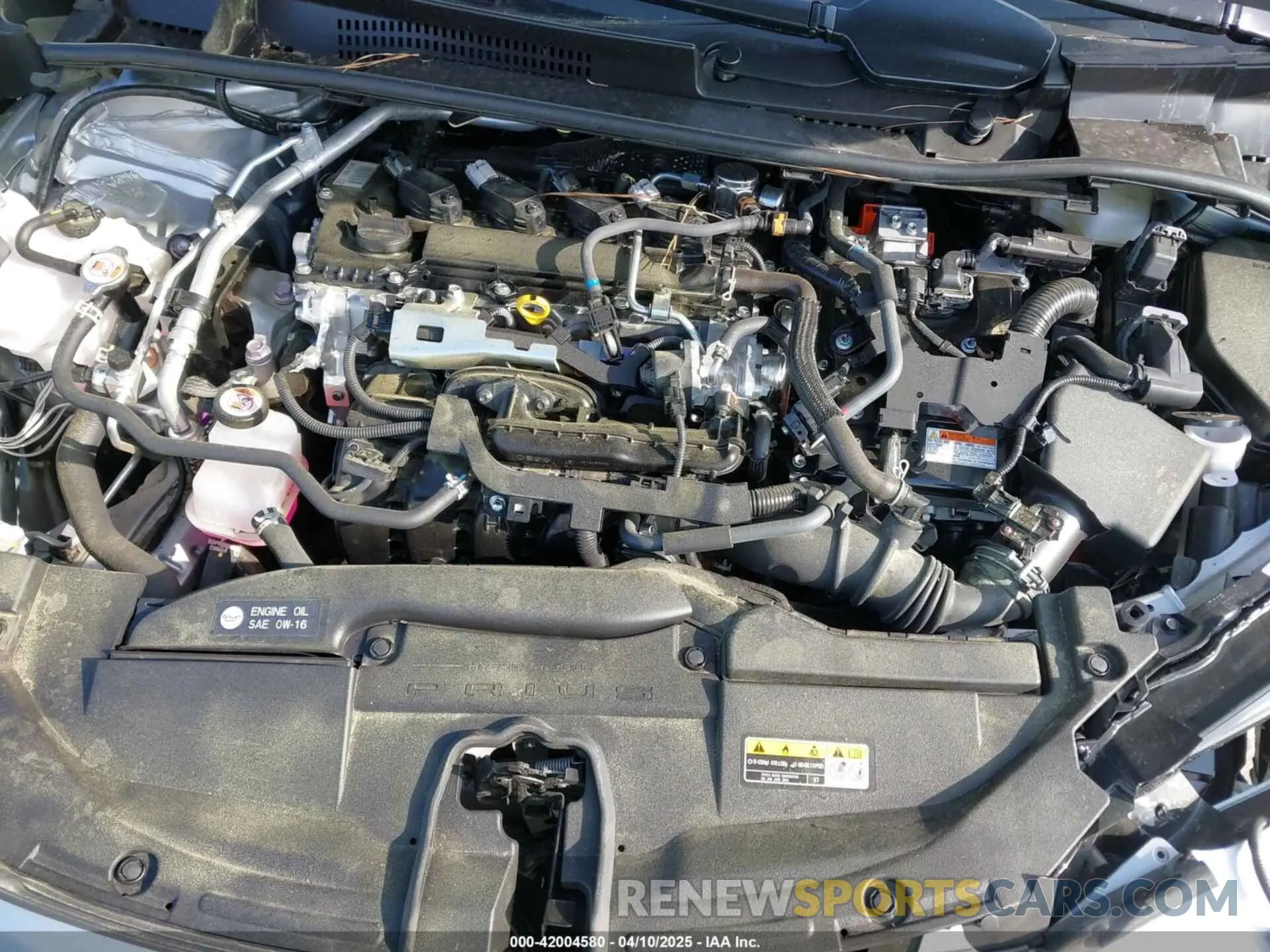 10 Фотография поврежденного автомобиля JTDACAAU2R3020491 TOYOTA PRIUS 2024