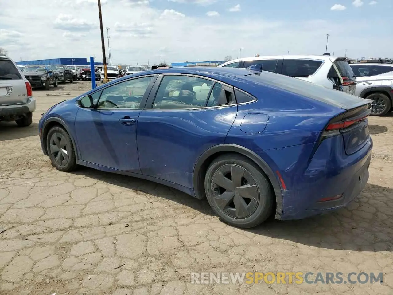 2 Photograph of a damaged car JTDACAAU2R3020880 TOYOTA PRIUS 2024