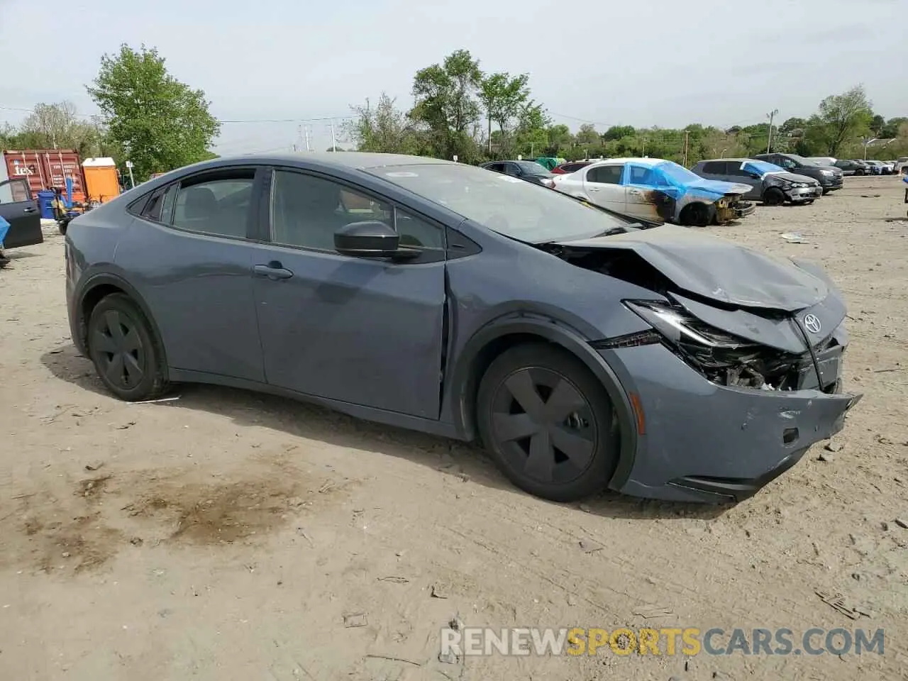 4 Photograph of a damaged car JTDACAAU2R3025576 TOYOTA PRIUS 2024