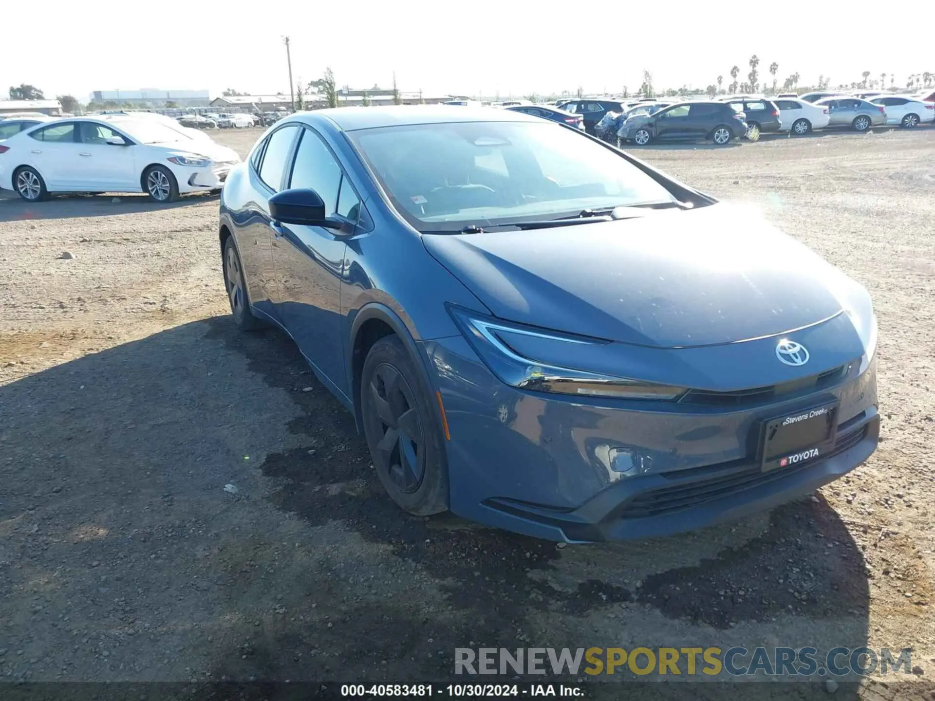 1 Photograph of a damaged car JTDACAAU2R3027439 TOYOTA PRIUS 2024