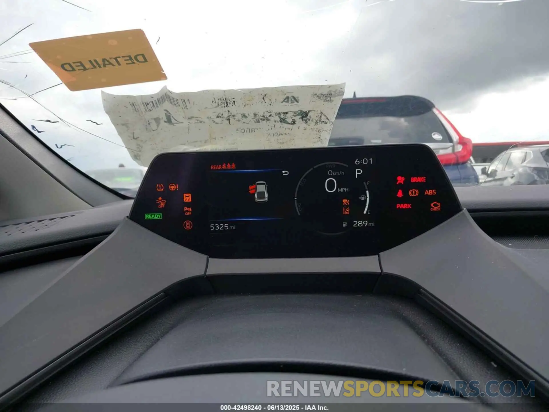 7 Фотография поврежденного автомобиля JTDACAAU2R3035699 TOYOTA PRIUS 2024