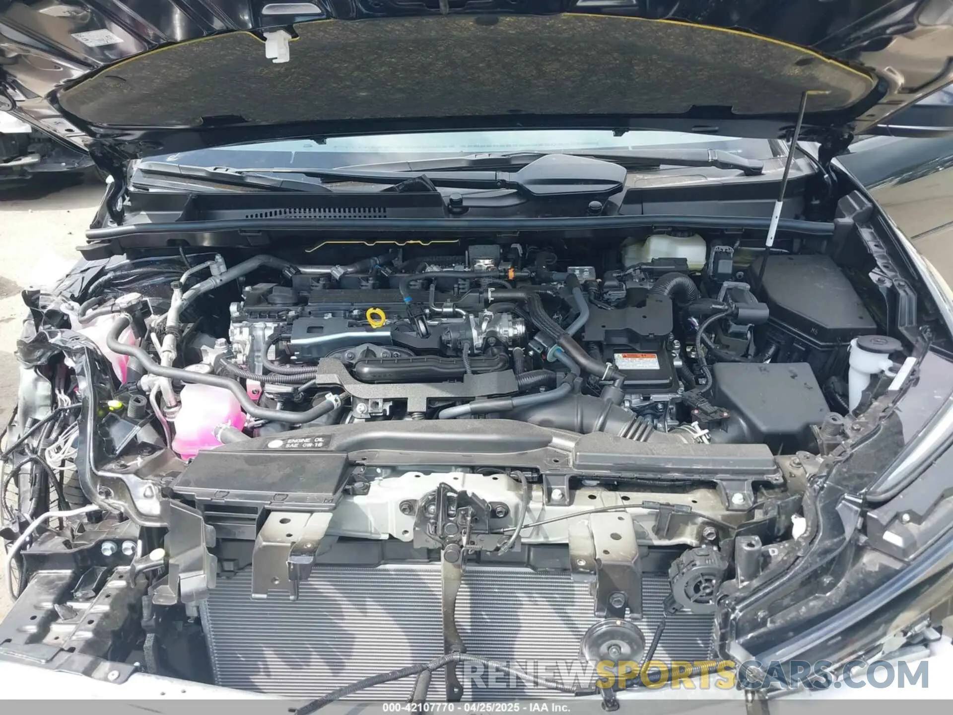10 Фотография поврежденного автомобиля JTDACAAU2R3046380 TOYOTA PRIUS 2024