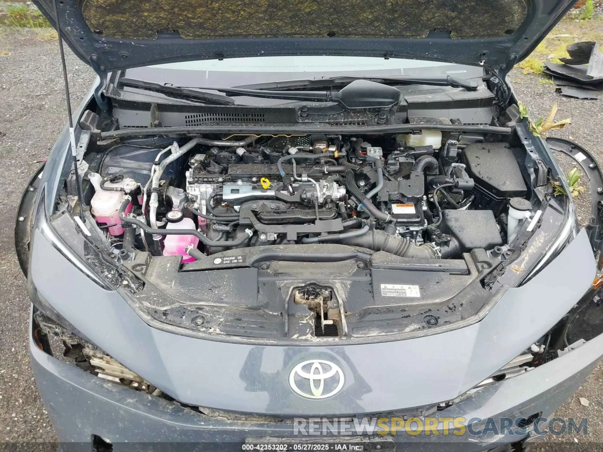 10 Photograph of a damaged car JTDACAAU2R3048503 TOYOTA PRIUS 2024