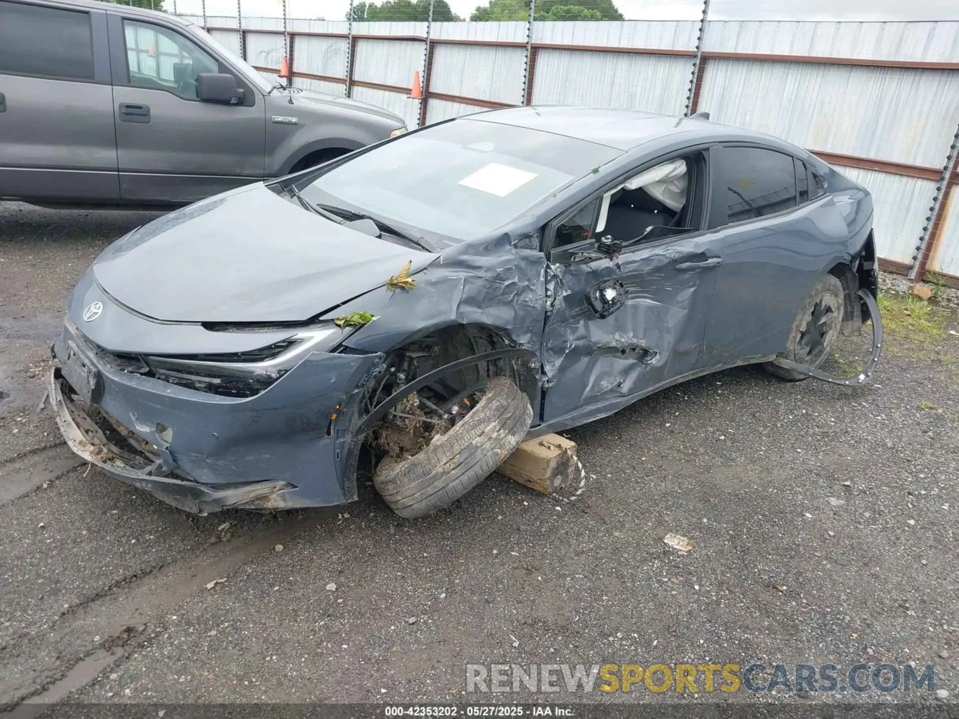 2 Photograph of a damaged car JTDACAAU2R3048503 TOYOTA PRIUS 2024