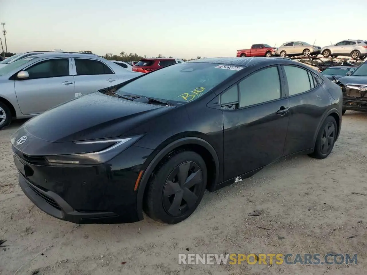 1 Photograph of a damaged car JTDACAAU3R3020189 TOYOTA PRIUS 2024