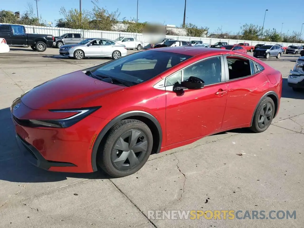 1 Фотография поврежденного автомобиля JTDACAAU3R3026204 TOYOTA PRIUS 2024
