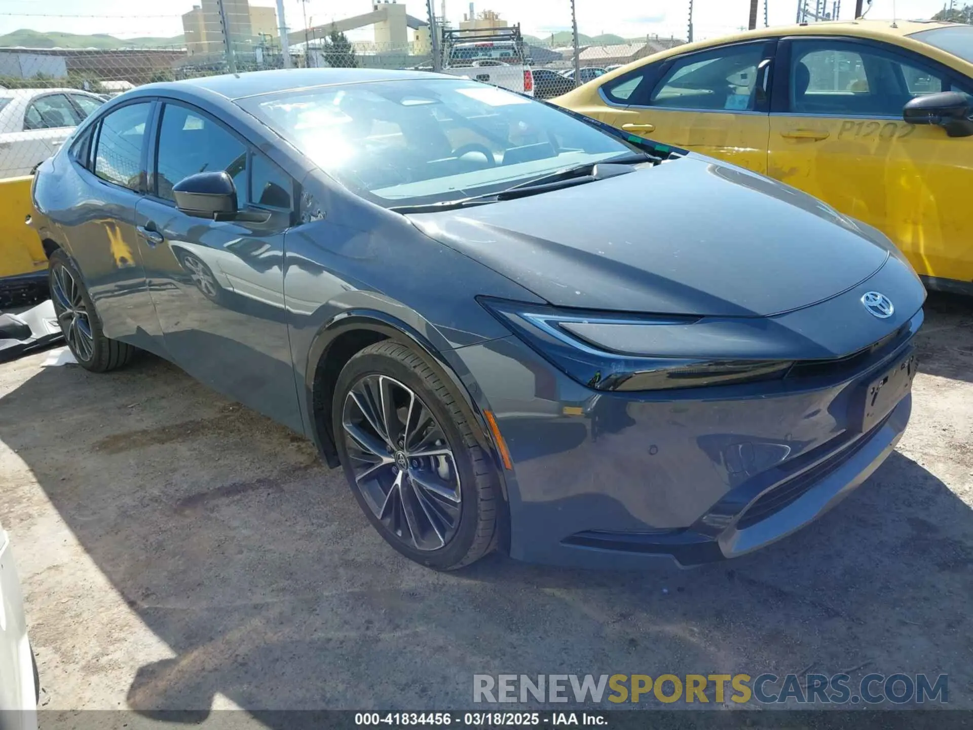 1 Photograph of a damaged car JTDACAAU4R3039009 TOYOTA PRIUS 2024