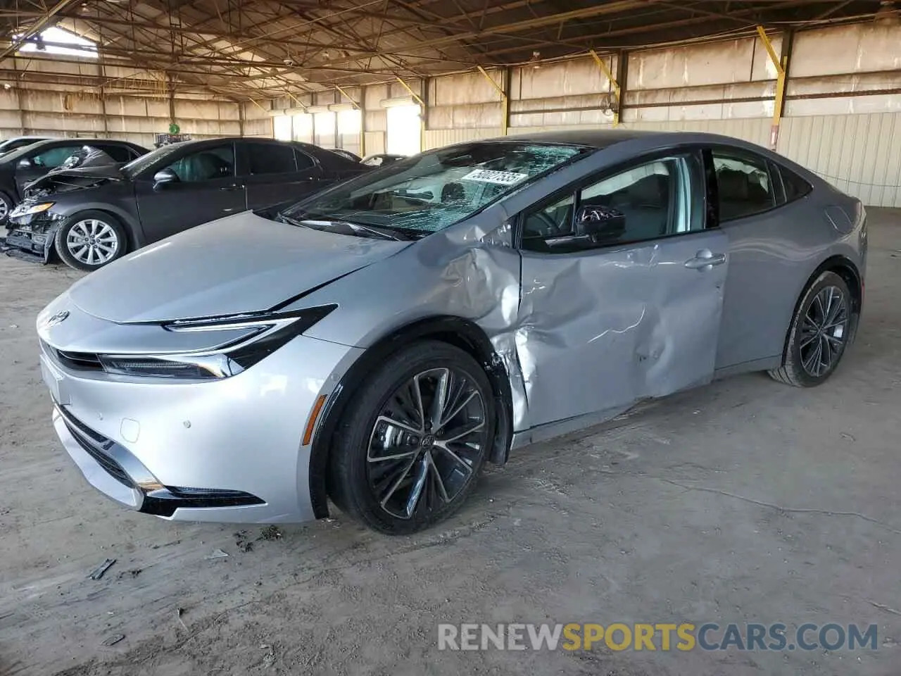 1 Фотография поврежденного автомобиля JTDACAAU4R3044307 TOYOTA PRIUS 2024