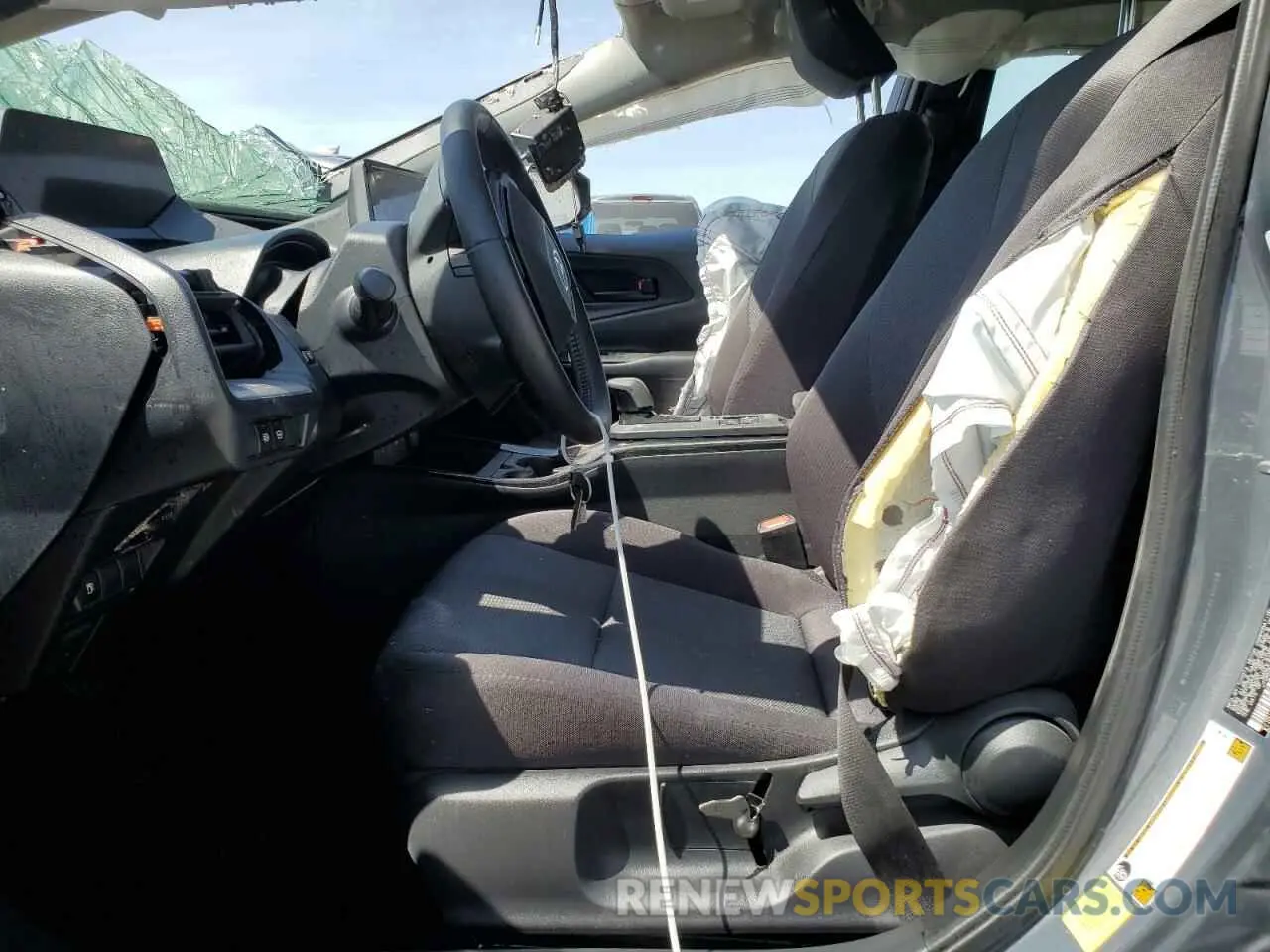 7 Photograph of a damaged car JTDACAAU5R3017164 TOYOTA PRIUS 2024