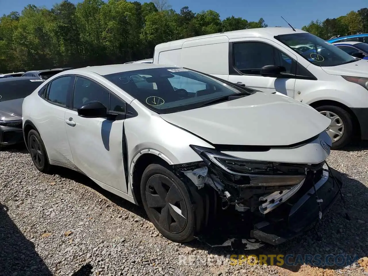 4 Photograph of a damaged car JTDACAAU5R3028617 TOYOTA PRIUS 2024