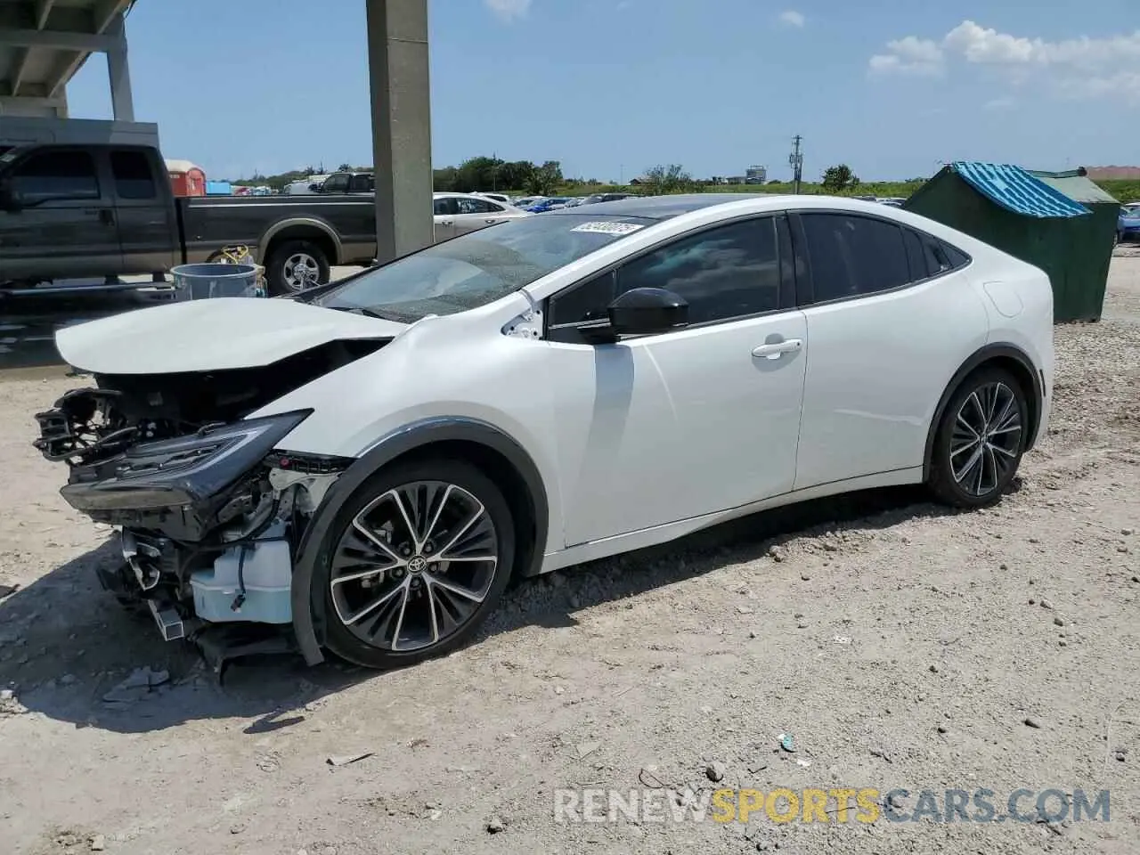 1 Photograph of a damaged car JTDACAAU5R3031775 TOYOTA PRIUS 2024