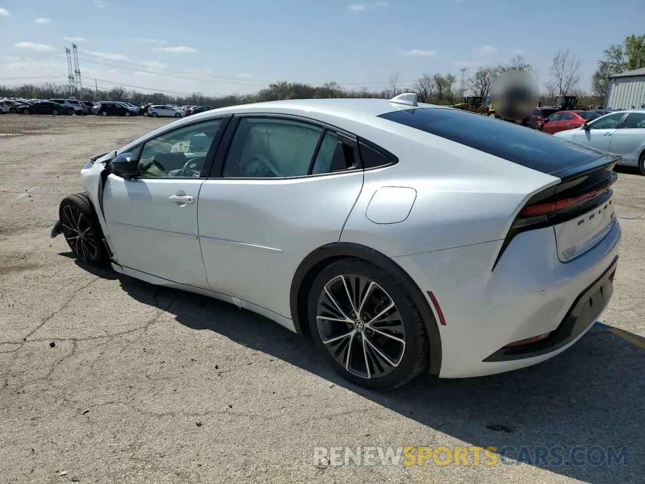 2 Фотография поврежденного автомобиля JTDACAAU5R3032912 TOYOTA PRIUS 2024