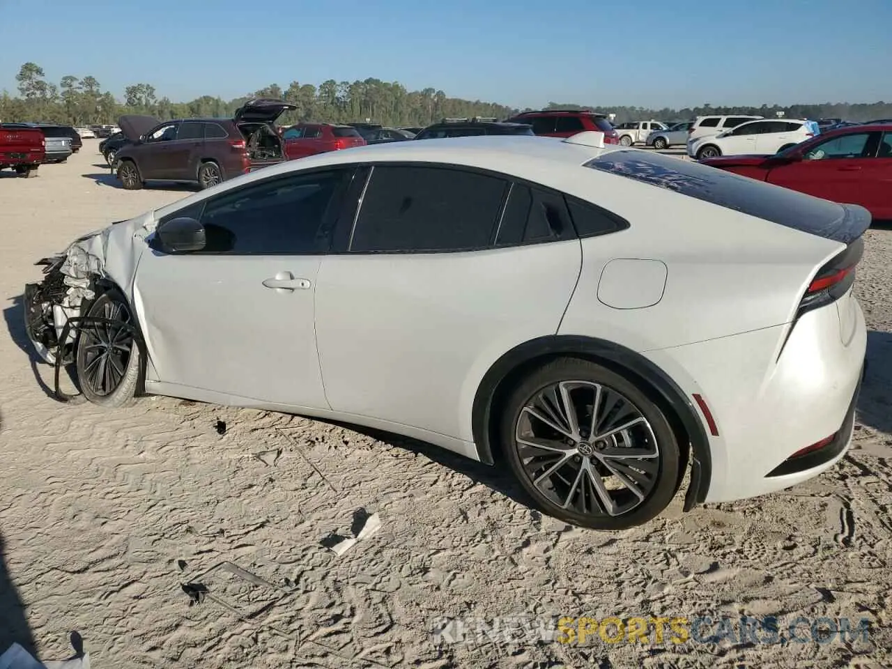 2 Photograph of a damaged car JTDACAAU6R3019330 TOYOTA PRIUS 2024